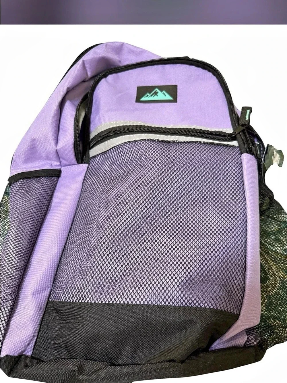Summit Mountain Women's Mountain Style Functional Backpack Purple & Black Like N